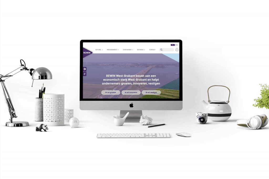 Website REWIN West-Brabant