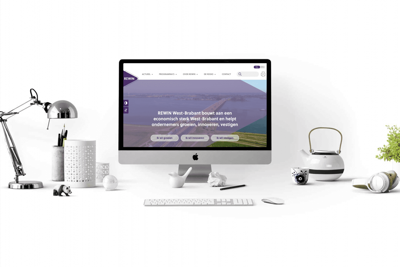 Website REWIN West-Brabant